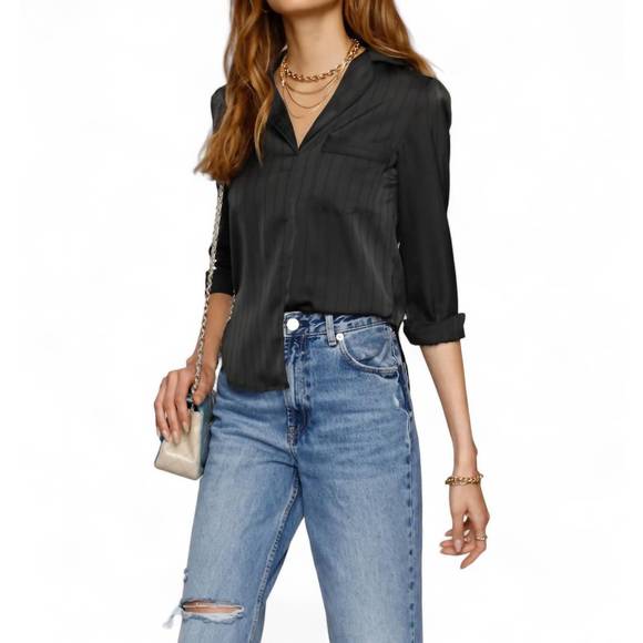 NEW HEARTLOOM flora shirt in black - Picture 4 of 4